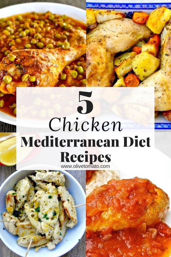 5 mediterranean chicken recipes