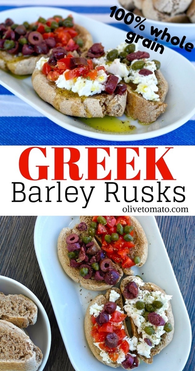 Greek Barley Rusk recipe