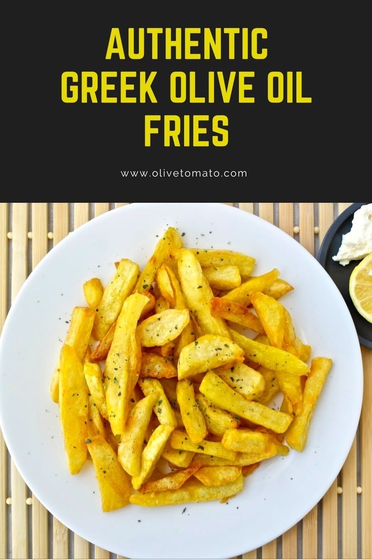 Greek olive oil fries